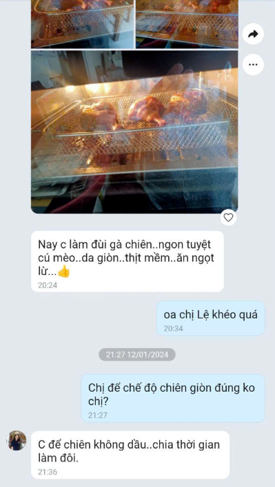 Chiên Không Dầu Cải Tiến Rapid Air&nbsp;